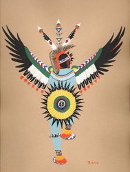 <em>"Kiowa Indian art"</em>. Printed material. Brooklyn Museum. (ND1512_J15_Jacobson_Kiowa_pl10.jpg