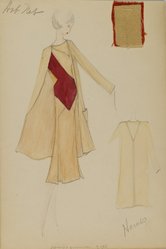 <em>"Day Dress, Elizabeth Hawes, 'Hob Nob', Spring Summer 1930. (Hawes Collection, Box #84, Folder: Endosure #1, FW & SS 1929-30, vol. 1)"</em>, 1930. Printed material. Brooklyn Museum. (SC01.1_box084-01_vol01_no25_Hawes_Hobnob_spring_summer_1930.jpg