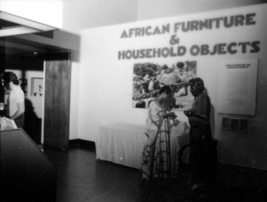 African Furniture and Household Objects, June 20, 1981 through September 07, 1981 (Image: AON_E1981i004.jpg Brooklyn Museum photograph, 1981)