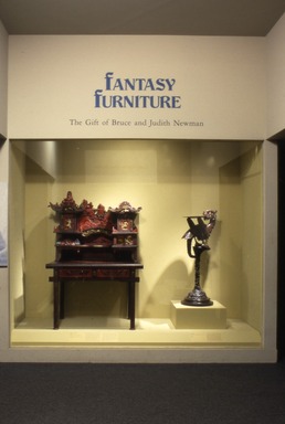 Fantasy Furniture: A Gift Collection of Judith & Bruce Newman. [09/24/1992 - 09/25/1998]. Installation view.
