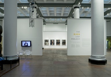 The Black List Project: Timothy Greenfield-Sanders and Elvis Mitchell, November 21, 2008 through March 29, 2009 (Image: DIG_E2008_The_Black_List_Project_01_PS2.jpg Brooklyn Museum photograph, 2008)