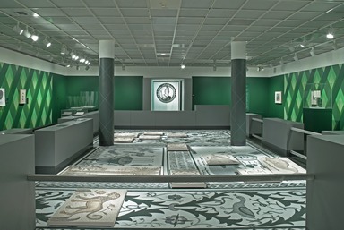 Tree of Paradise: Jewish Mosaics from the Roman Empire. [10/28/2005 - 02/12/2006]. Installation view.
