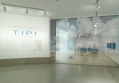 Tipi: Heritage of the Great Plains. [02/18/2011-05/15/2011]. Installation view.