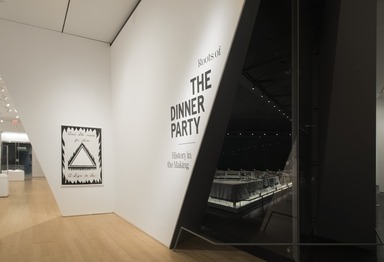 Roots of "The Dinner Party": History in the Making, October 20, 2017 through March 04, 2018 (Image: DIG_E_2017_Roots_of_the_Dinner_Party_01_PS11.jpg Brooklyn Museum photograph, 2017)