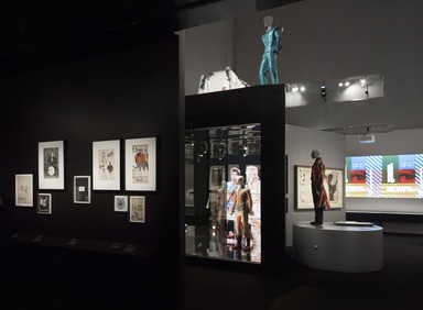 David Bowie is, March 2, 2018 through July 15, 2018 (Image: DIG_E_2018_David_Bowie_is_08_PS11.jpg Brooklyn Museum photograph, 2018)
