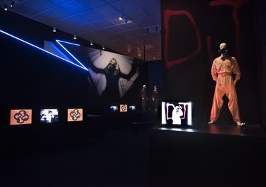 David Bowie is, March 2, 2018 through July 15, 2018 (Image: DIG_E_2018_David_Bowie_is_28_PS11.jpg Brooklyn Museum photograph, 2018)