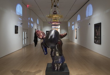 Installation view, Baseera Khan: I Am an Archive, Brooklyn Museum, October 1, 2021 - July 10, 2022. (Photo: Jonathan Dorado)