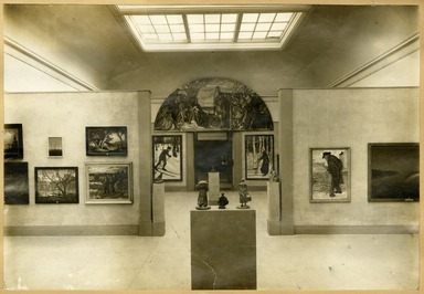 Swedish Art Exhibition. [01/30/1916 - 02/28/1916]. Installation view.