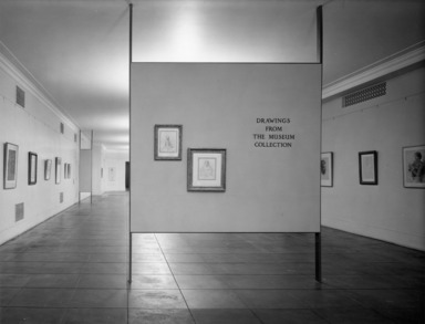 Drawings: A Special Selection from the Museum Collection. [07/12/1954 - 08/22/1954]. Installation view.