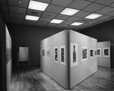 National Print Exhibition, 11th Biennial. [04/15/1958 - 06/29/1958]. Installation view.