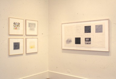Vladimir Zakrzewski: Drawings of the 1980s. [09/29/1989 - 11/27/1989]. Installation view.