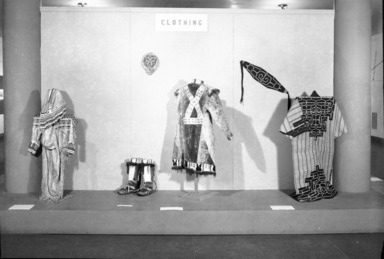 Top of the World: Arctic Lands in Human History. [02/04/1944 - 03/19/1944]. Installation view: clothing.