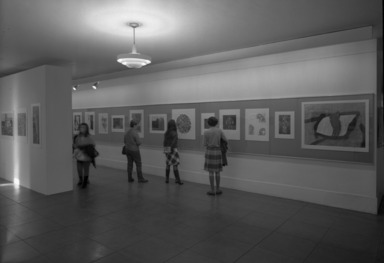 National Print Exhibition, 15th Biennial. [02/01/1966 - 05/29/1966]. Installation view.
