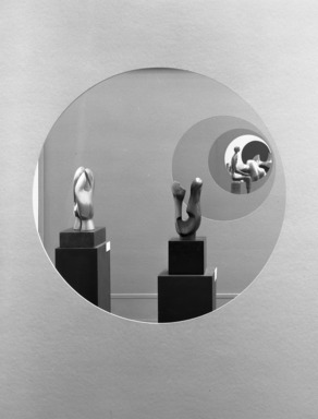 Sculpture and Drawings by Henry Moore. [03/07/1966 - 04/02/1966]. Installation view.