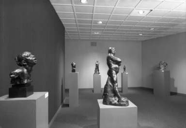 Homage to Rodin. [05/14/1968 - 08/25/1968].  Installation view: Cantor collection.