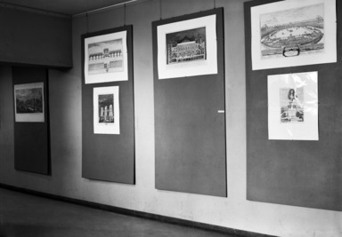 Engravings from the Louvre. [1/--/1968 ? 2/--/1968]. Installation view.