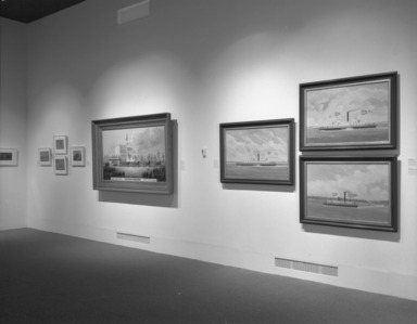 Brooklyn Before the Bridge: American Paintings from the Long Island Historical Society. [02/20/1982 - 05/31/1982]. Installation view.