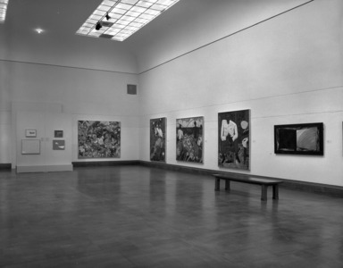 Western States Biennial. 2nd (39th Corcoran Biennial Exhibition of American Painting). [03/22/1984 - 05/15/1984]. Installation view.