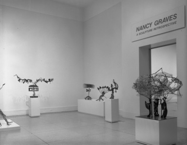 Nancy Graves: A Sculpture Retrospective. [12/11/1987 - 02/29/1988]. Installation view.