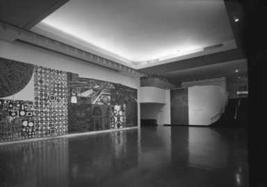 Matt Mullican. [08/04/1988 - 11/07/1988]. Installation view: Grand Lobby.