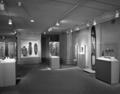 In Pursuit of the Spiritual. [10/12/1990 - 09/15/1991]. Installation view: Oceanic art. Gifts given by Mr. And Mrs. John A. Friede and Mrs. Melville W. Hall.