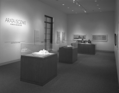 Arata Isozaki: Works in Architecture. [12/03/1993 - 02/27/1994]. Installation view.