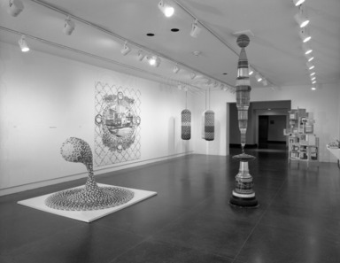Working in Brooklyn: Domestic Transformations. Ann Agee, Ron Baron, Jean Blackburn, Andy Yoder. [12/17/1998 - 03/14/1999]. Installation view.