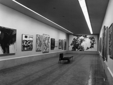 First Biennial Inter-American: Paintings and Prints. [06/06/1958 - 08/24/1958]. Installation view: Mexico City.
