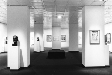 Paintings, Watercolors, Sculpture and Drawings from the Collection of Mr. and Mrs. Henry Pearlman. [05/22/1974 - 09/29/1974]. Installation view.