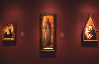 Curator's Choice: Quattrocento, Early Italian Panel Paintings. [06/14/1991 - 02/1992]. Installation view.