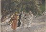 The Pilgrims of Emmaus on the Road (Les p&egrave;lerins d'Emma&uuml;s en chemin)