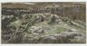 Reconstruction of Golgotha and the Holy Sepulchre, Seen from the Walls of Herod's Palace (Reconstitution du Golgotha et du Saint-S&eacute;pulcre. Vu des murs du palais d'H&eacute;rode.)