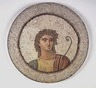 Mosaic of Male Figure in Medallion