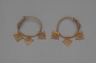 Earrings with Open Work Wheels