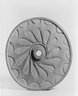 Spindle Whorl (Sulsultin) Carved with Wheel Design