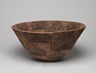 Coiled Cooking Basket (Bush-ku) with mountain quail topknot design (wash-wash-ka)
