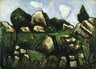 Green Landscape with Rocks, No. 2