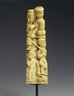Tusk Carving with Figures