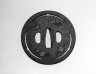 Tsuba (Sword Guard) with Shippo (Seven Treasures) Design