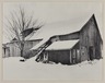 Barn in Snow (Boonville, New York)