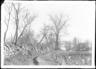 Old Flatbush Road at Eastern Parkway, Showing Water Tower, Looking South