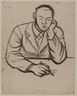 [Untitled] (Man Seated Writing)