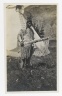 [Untitled] (Native American Chief Standing in front of Teepee)