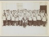 Group Portrait of an Officer with his Regiment in a Courtyard, One of 274 Vintage Photographs