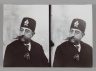A Double Portrait of Mozaffar al-Din Shah, One of 274 Vintage Photographs