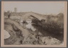 View of a River with Bridge-Tower of Patterned Brickwork, One of 274 Vintage Photographs