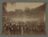 A Crowd of Men and Women Gathered to Celebrate the Granting of a Constitution, One of 274 Vintage Photographs