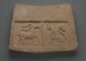 Tile Relief with Antelope and Lion