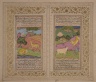 Miniature Painting from a Dispersed Kalila wa Dimna Manuscript