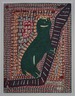 Untitled (Green dog and snake)